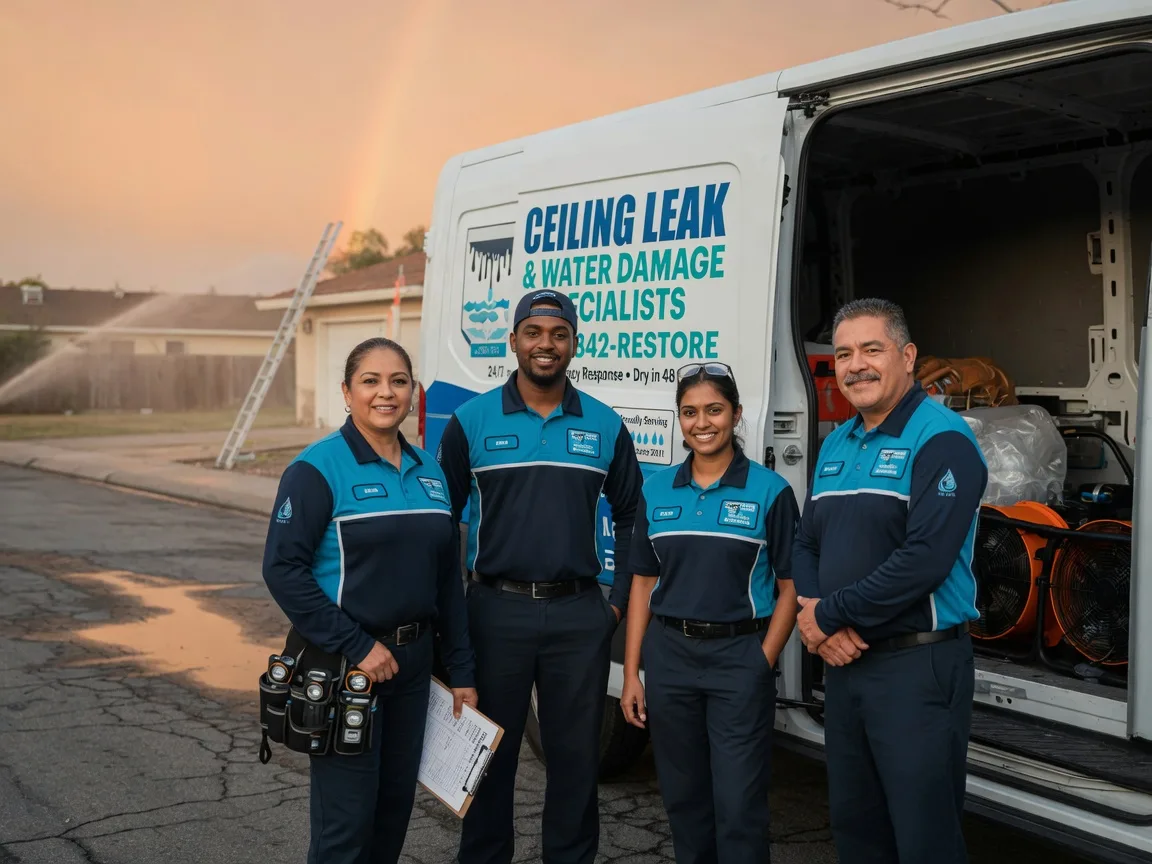 Ceiling Leak Cleanup company in Fort Supply, OK